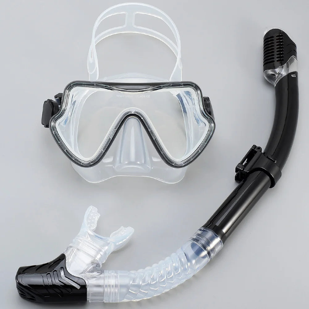 Panoramic Snorkel Mask Set