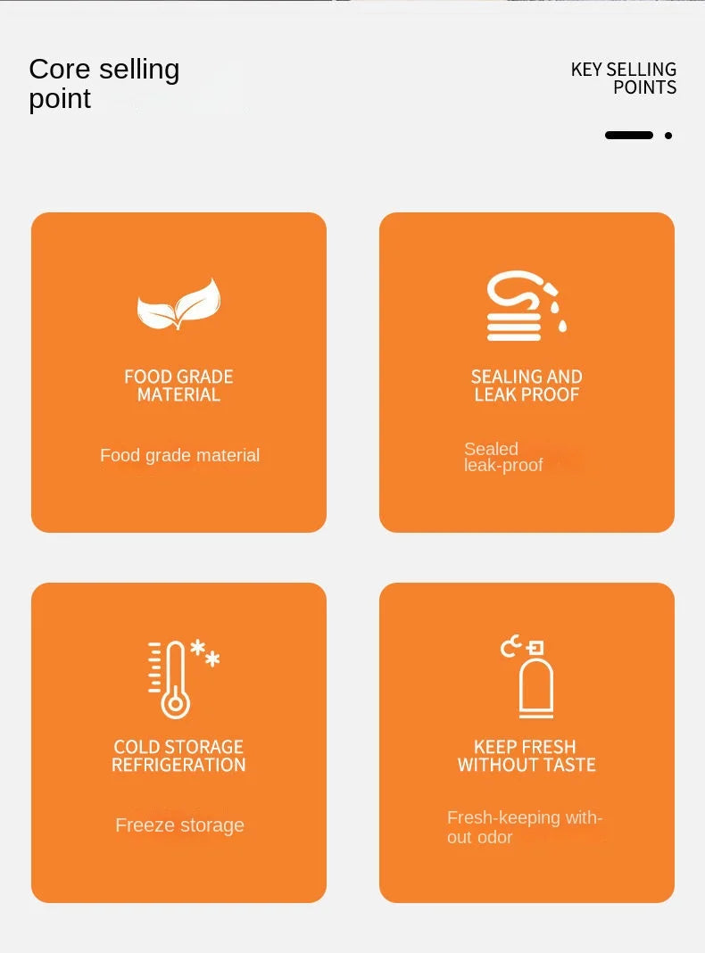 Reusable Stand-Up Food Storage Bags