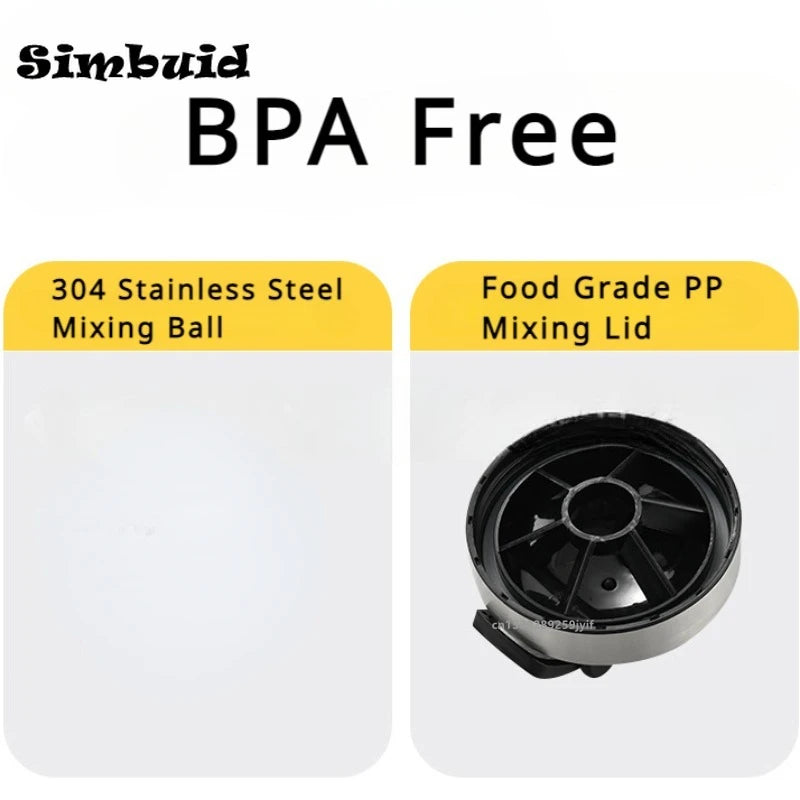 Stainless Steel Protein Shaker Bottle with Mixing Ball, 500ml and 750ml