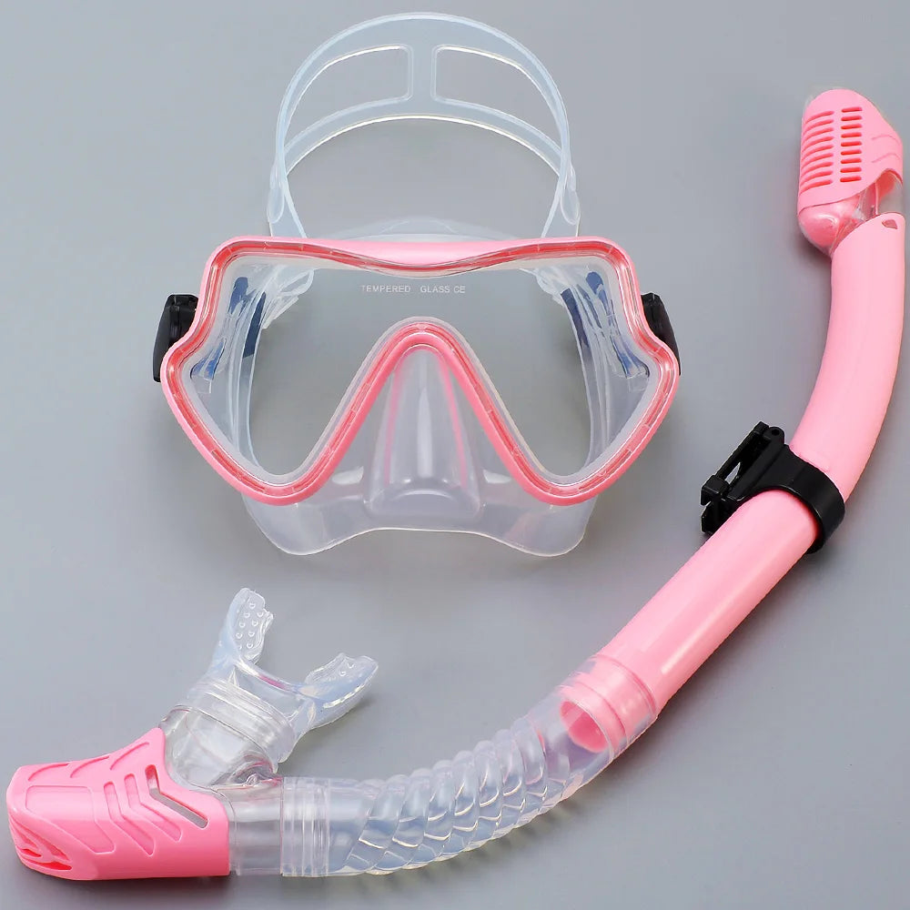 Panoramic Snorkel Mask Set