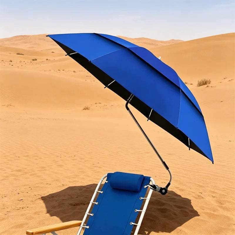 Clamp-On Beach Chair Umbrella