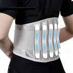 Back Support Belt, Breathable Mesh Lumbar Brace for Lifting, Work & Posture
