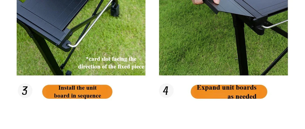 Folding Aluminium IGT Camping Table
