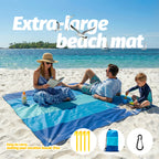 Waterproof picnic blanket beach mat