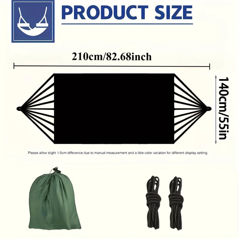 Camping Hammock with Tree Straps