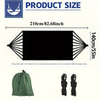 Camping Hammock with Tree Straps