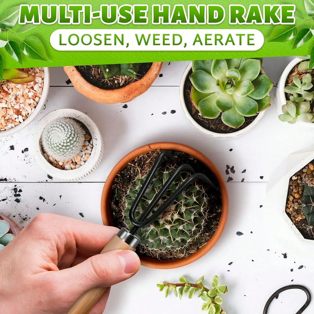 3-Piece Garden Hand Tool Set