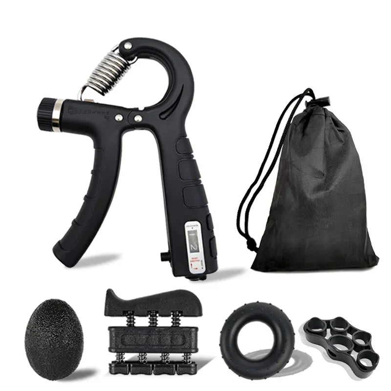 Adjustable Hand Grip Strengthener with Rep Counter
