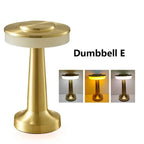 Table Lamp – Cordless Rechargeable LED Touch Lamp, Dimmable Metal Bedside & Dining Table Lamp