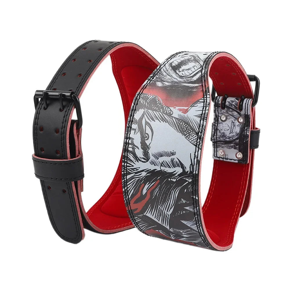 Weightlifting Belt with Lumbar Back Support for Heavy Lifting