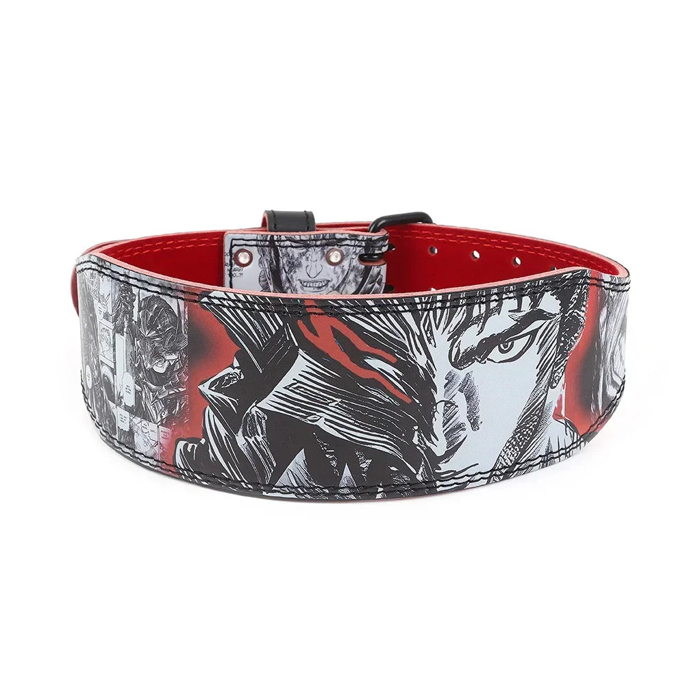Weightlifting Belt with Lumbar Back Support for Heavy Lifting