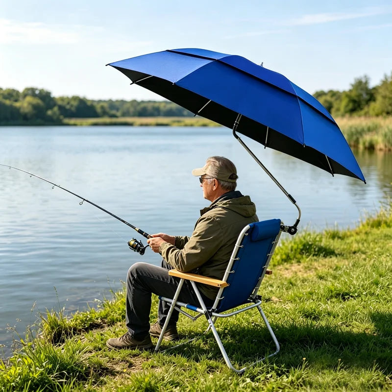 Clamp-On Beach Chair Umbrella