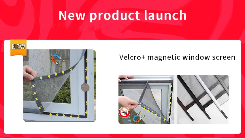 Self-Adhesive Window Fly Screen