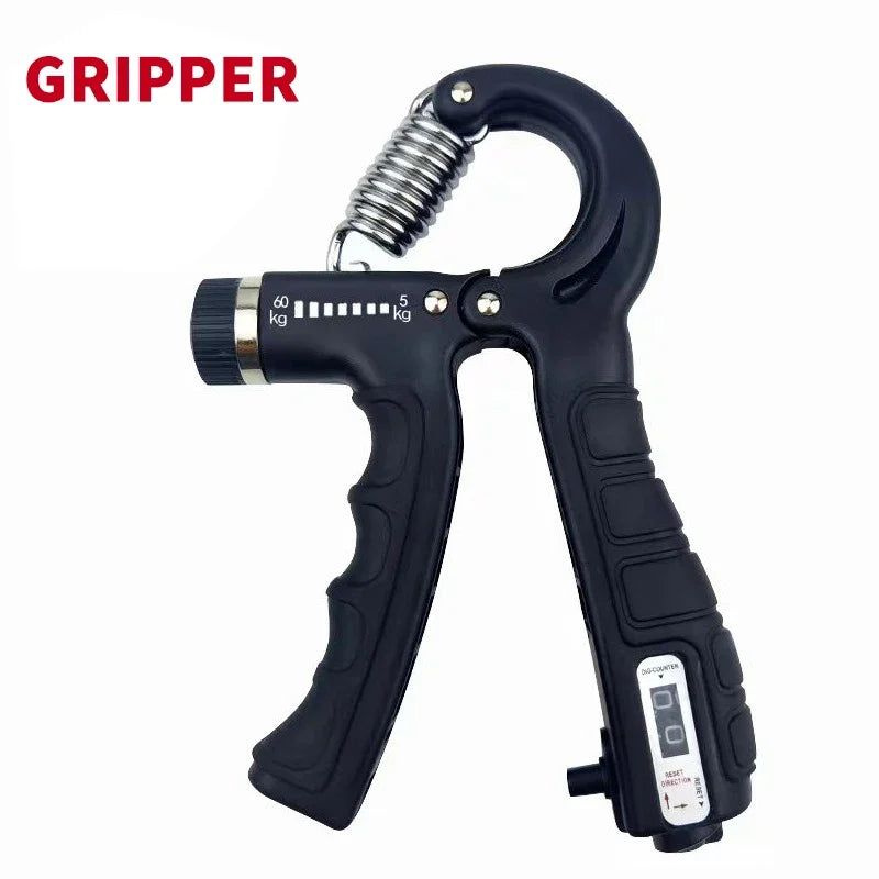 Adjustable Hand Grip Strengthener with Rep Counter