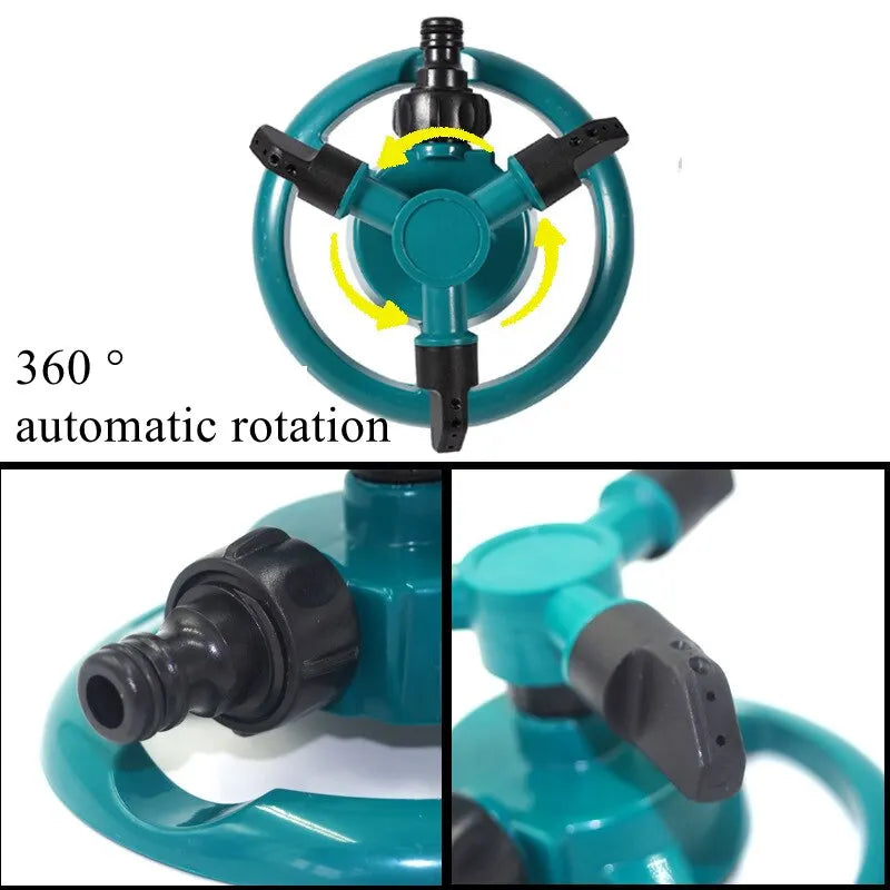 360° Rotating Garden Sprinkler