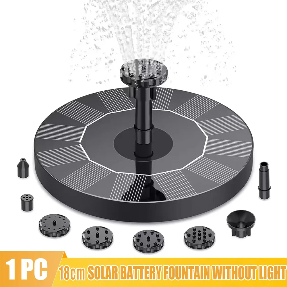 Solar Bird Bath Fountain