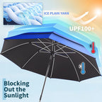 Clamp-On Beach Chair Umbrella