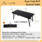 Folding Aluminium IGT Camping Table