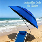 Clamp-On Beach Chair Umbrella